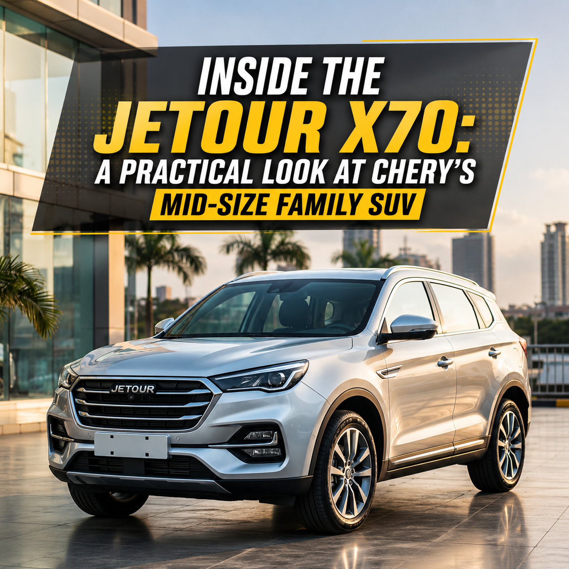 Inside the Jetour X70: A Practical Look at Chery's Mid-Size Family SUV