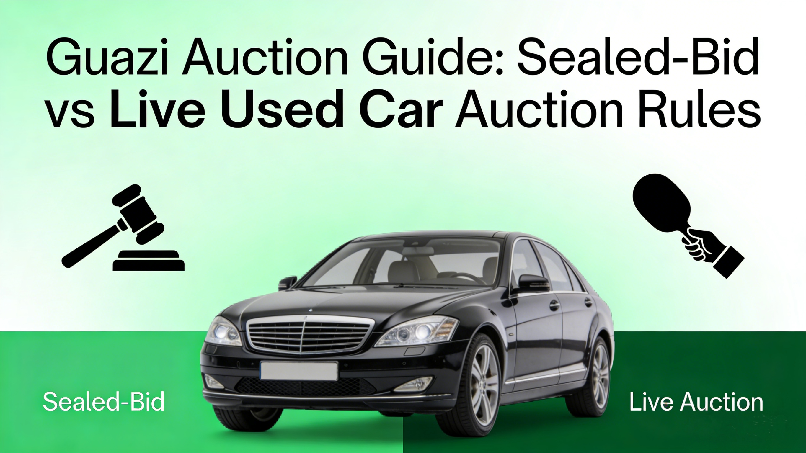 Guazi Auction Guide: Sealed-Bid vs Live Used Car Auction Rules