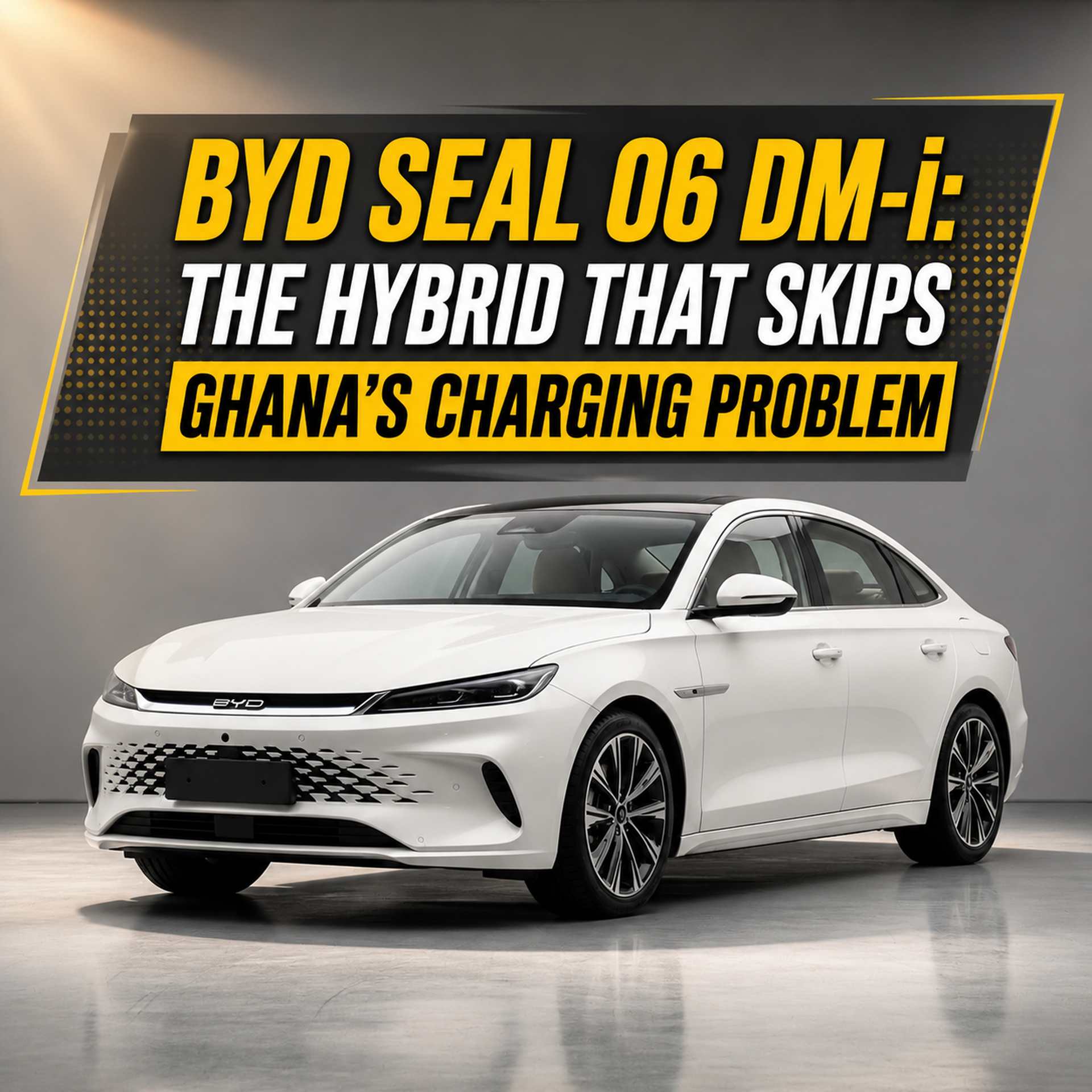 BYD Seal 06 DM-i: The Hybrid That Skips Ghana's Charging Problem