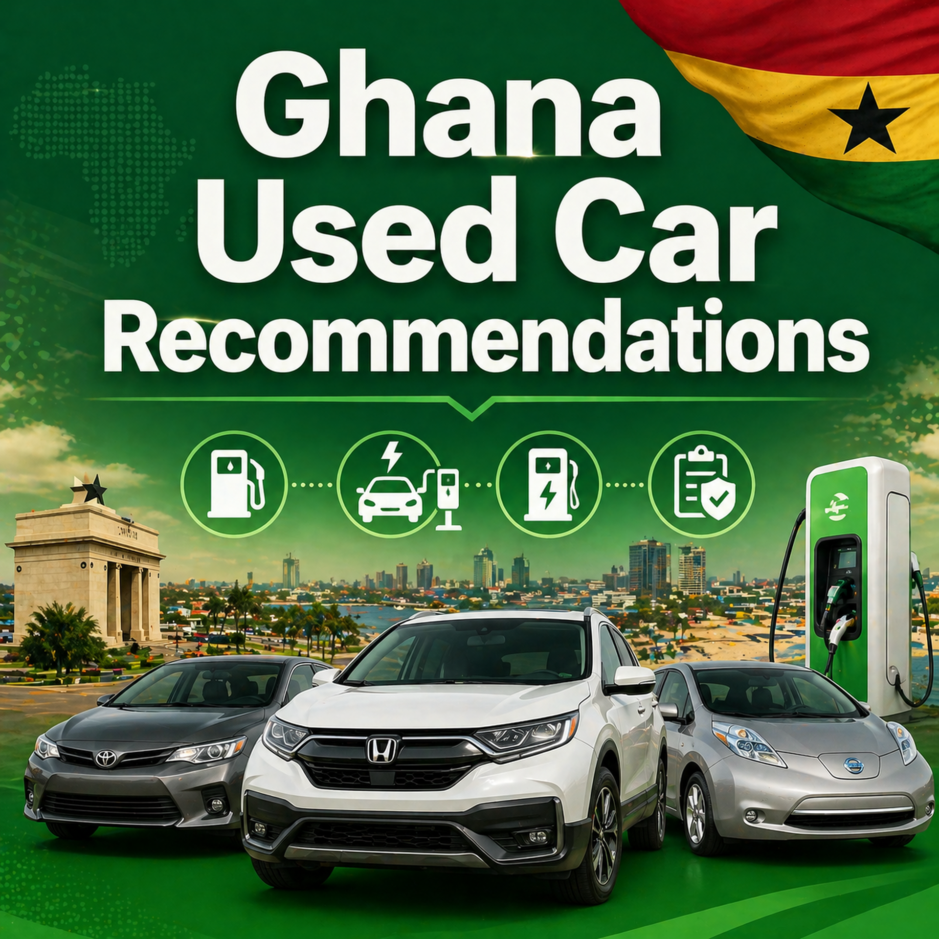Ghana Used Car Recommendations: Navigate fuel prices, EV Charging Tariff and Commercial EV Charging Regulation in 2026