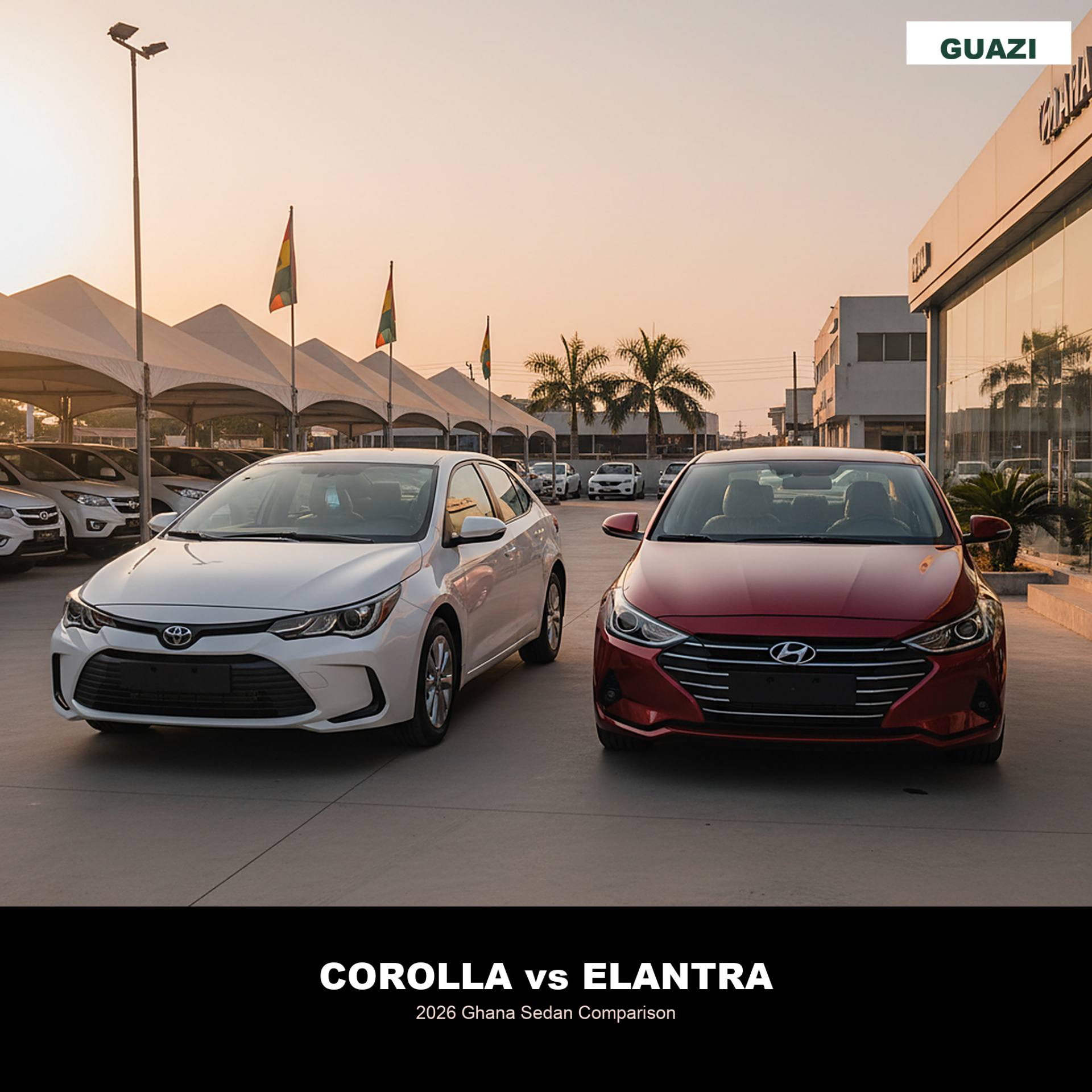 Toyota Corolla vs Hyundai Elantra Ghana Price: Prove the Discount