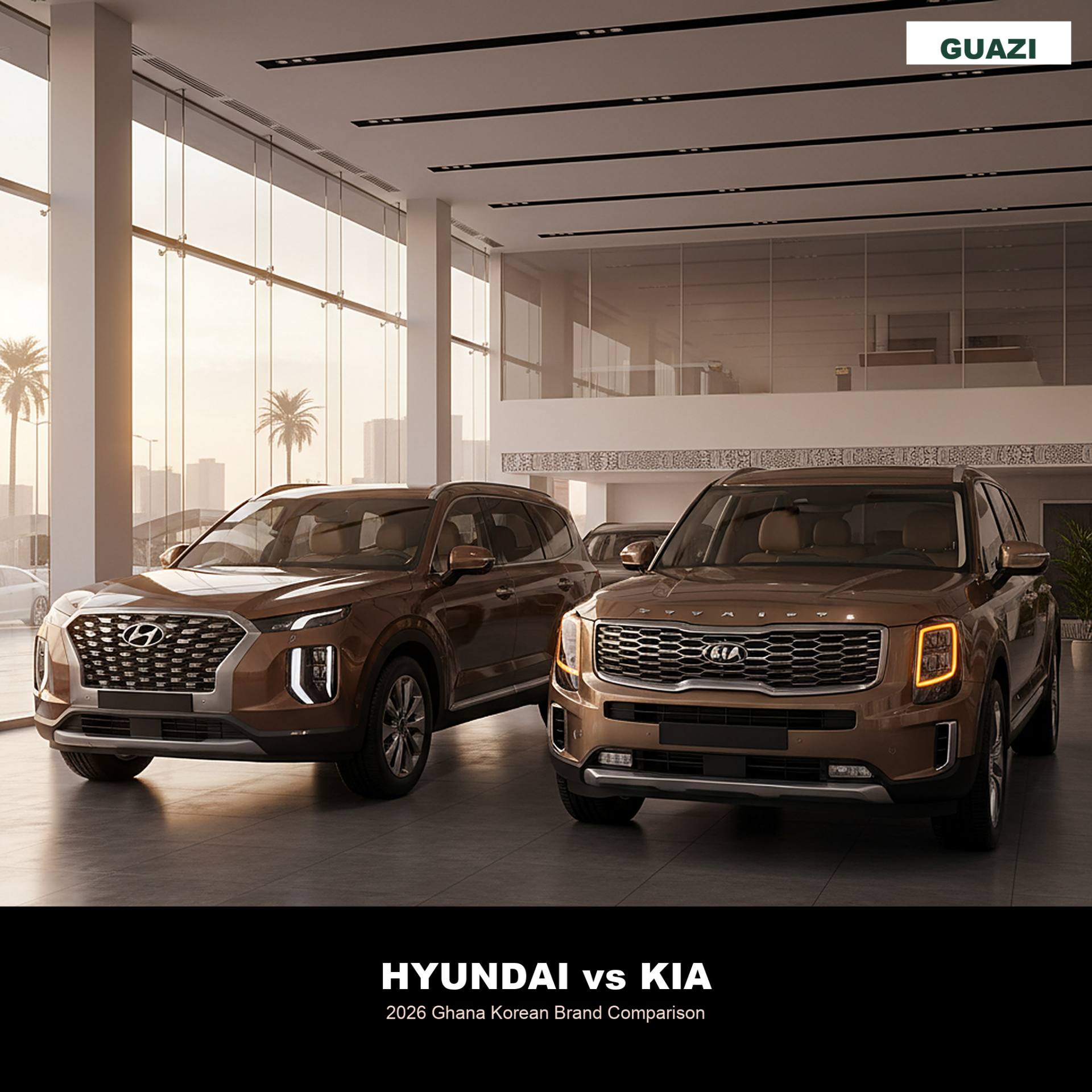 Hyundai vs Kia Ghana: The Sister Brands Are Not the Same Bet
