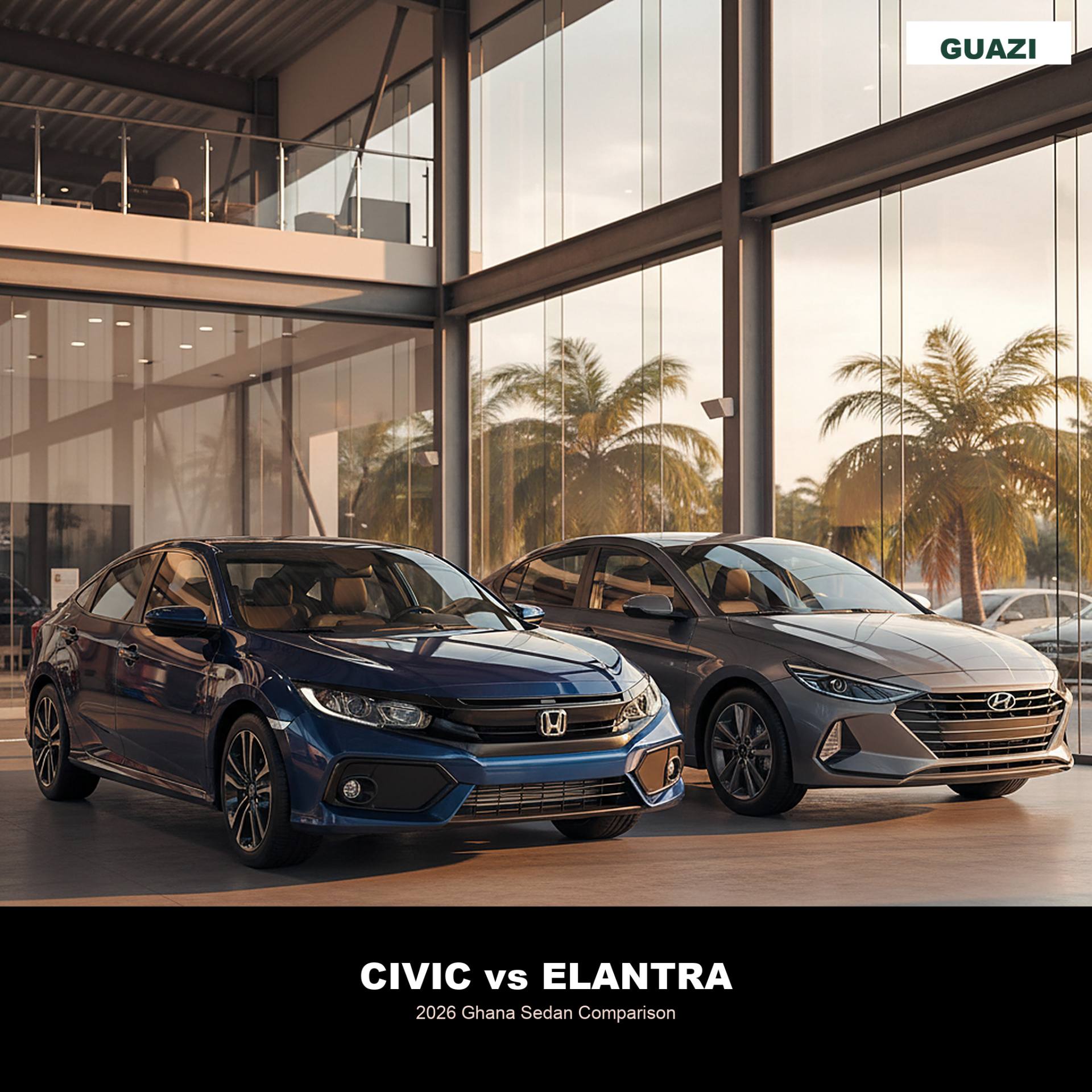 Honda Civic vs Hyundai Elantra Ghana: Tech or Resale?