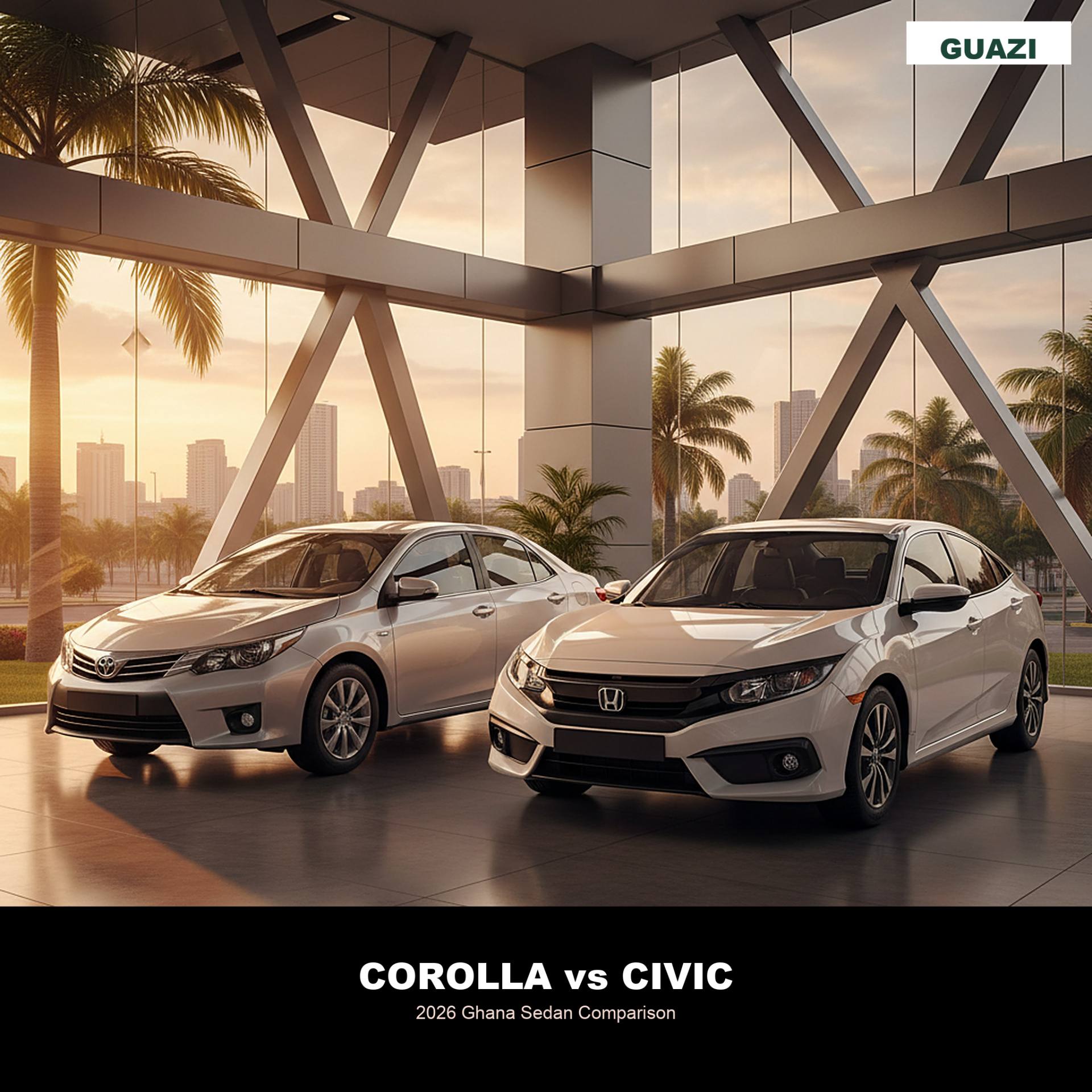 Toyota Corolla vs Honda Civic Ghana: Resale Decides the Sedan