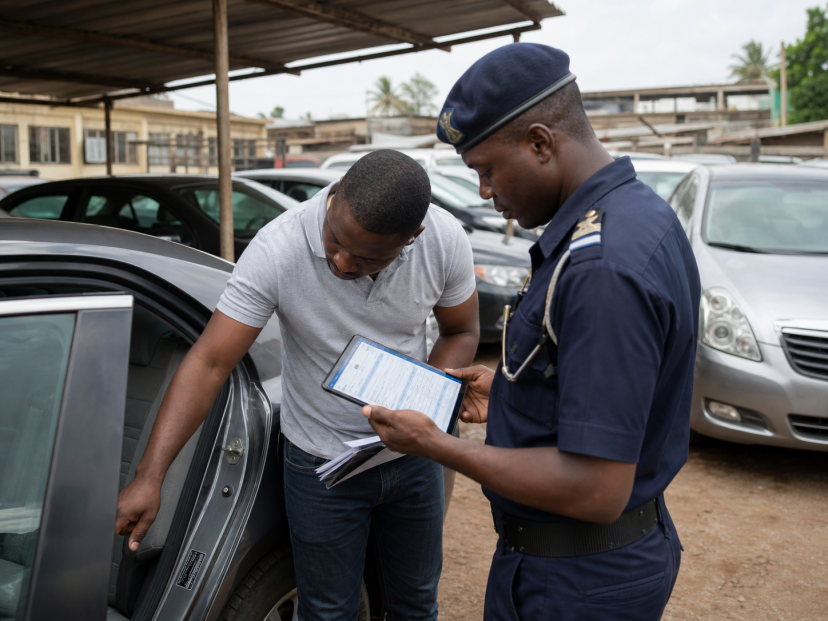 Ghana duty status verification for imported used cars