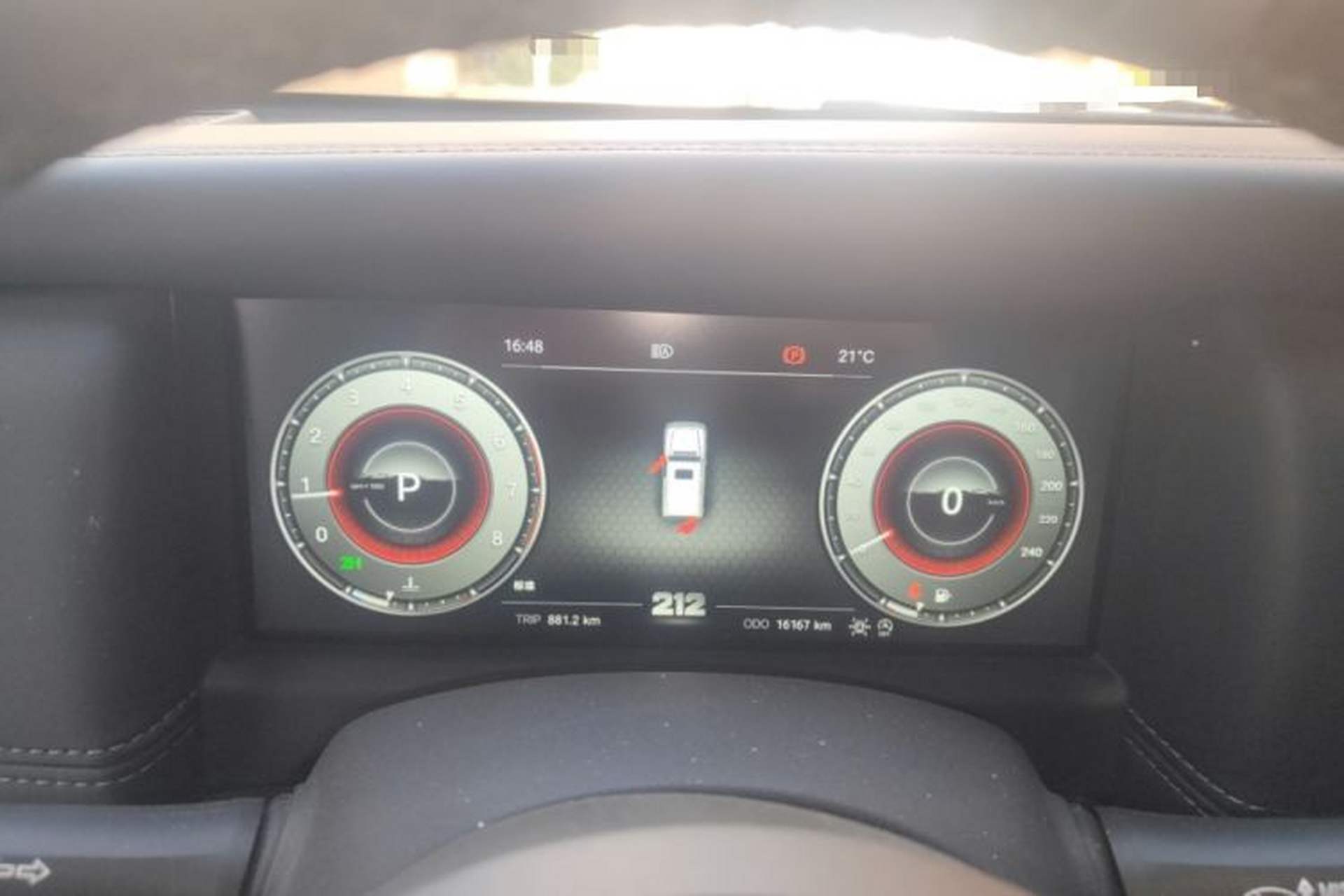Used 212 T01 2024 2.0T Explorer Instrument Cluster