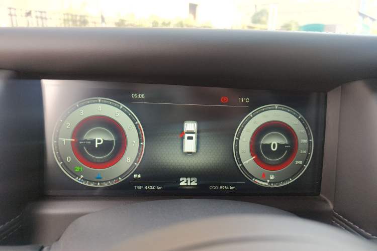 Used 212 T01 2024 2.0T Mechanic Instrument Cluster