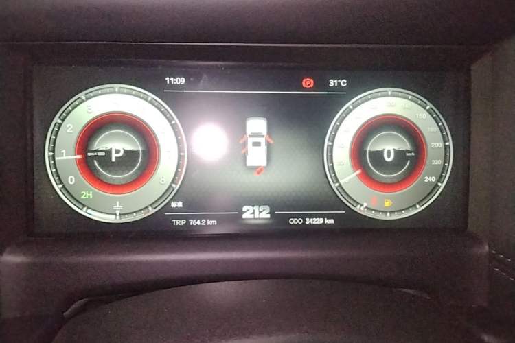 Used 212 T01 2024 2.0T Mechanic Instrument Cluster