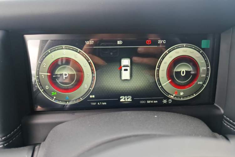 Used 212 T01 2024 2.0T Explorer Instrument Cluster