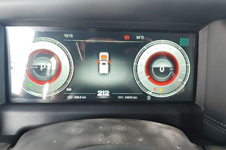Used 212 T01 2024 2.0T Mechanic Instrument Cluster