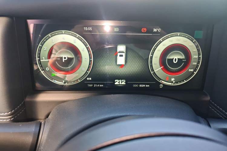 Used 212 T01 2024 2.0T Explorer Instrument Cluster