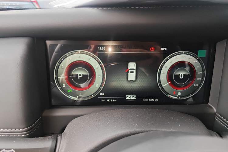 Used 212 T01 2024 2.0T Mechanic Instrument Cluster