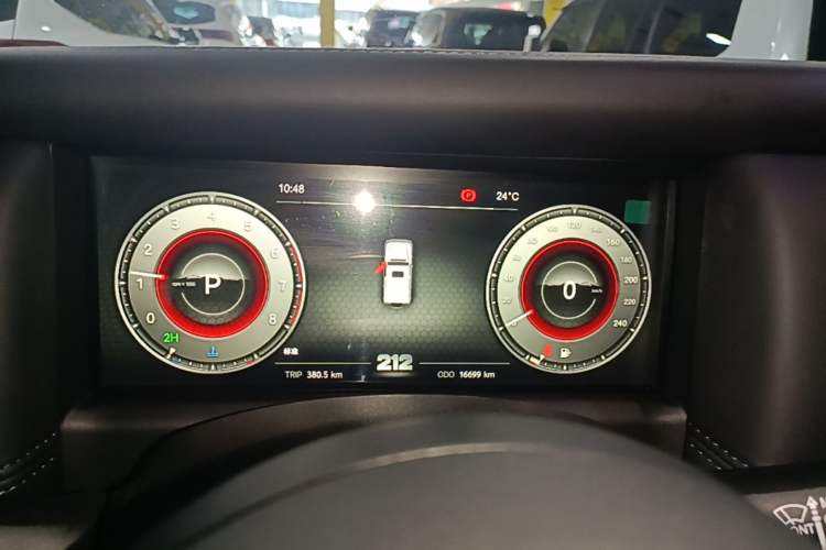Used 212 T01 2024 2.0T Explorer Instrument Cluster