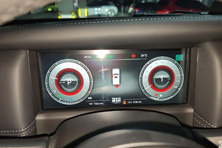 Used 212 T01 2024 2.0T Explorer Instrument Cluster