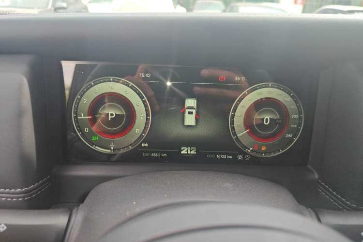 Used 212 T01 2024 2.0T Review Officer Instrument Cluster