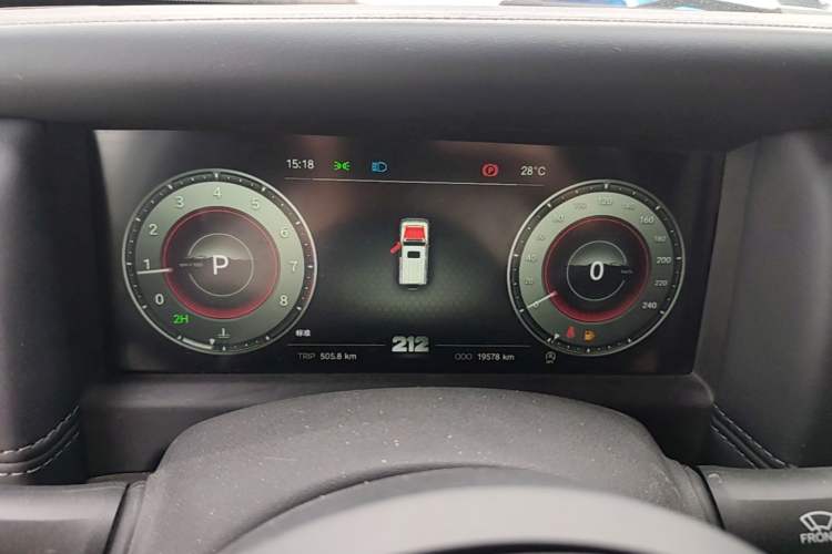 Used 212 T01 2024 2.0T Mechanic Instrument Cluster
