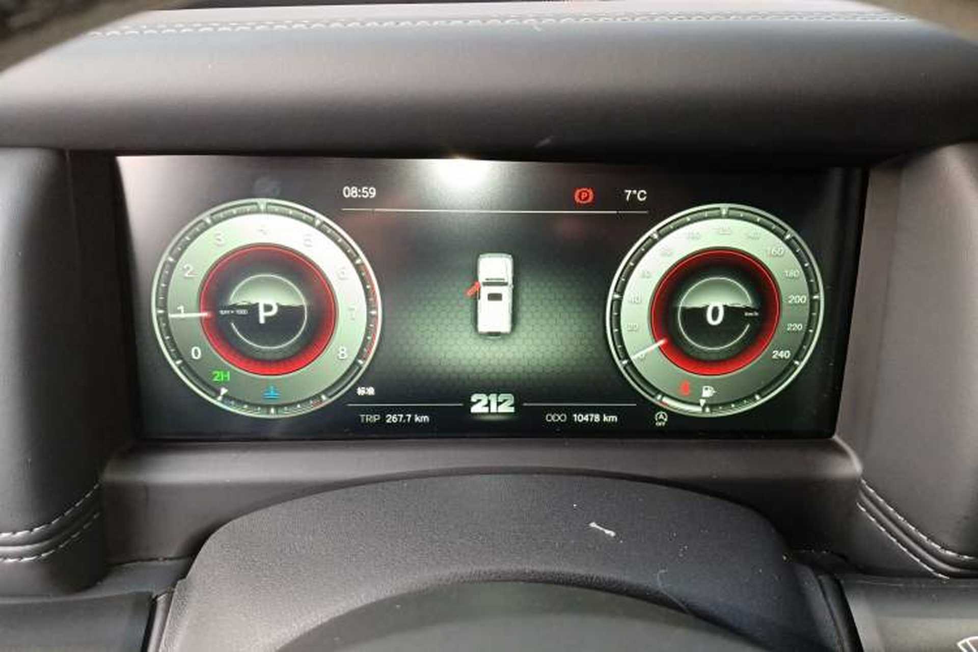 Used 212 T01 2024 2.0T Mechanic Instrument Cluster