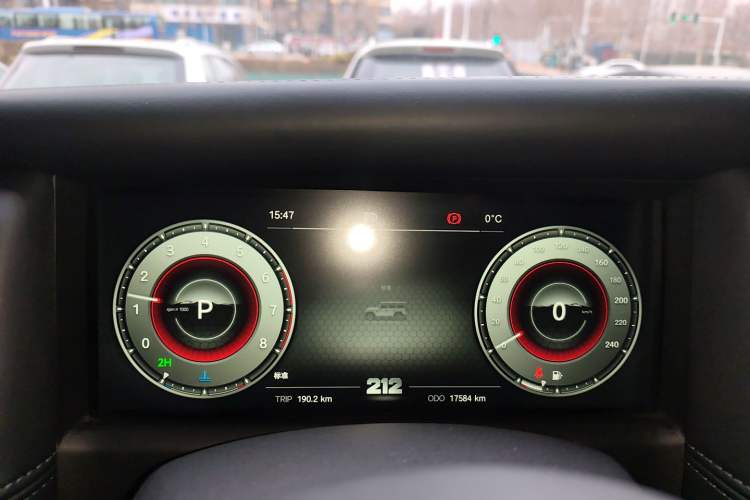 Used 212 T01 2024 2.0T Explorer Instrument Cluster
