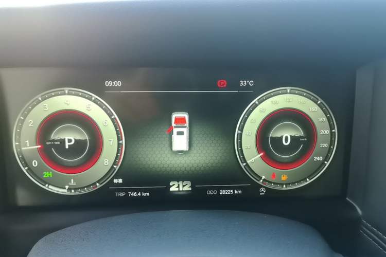 Used 212 T01 2024 2.0T Mechanic Instrument Cluster