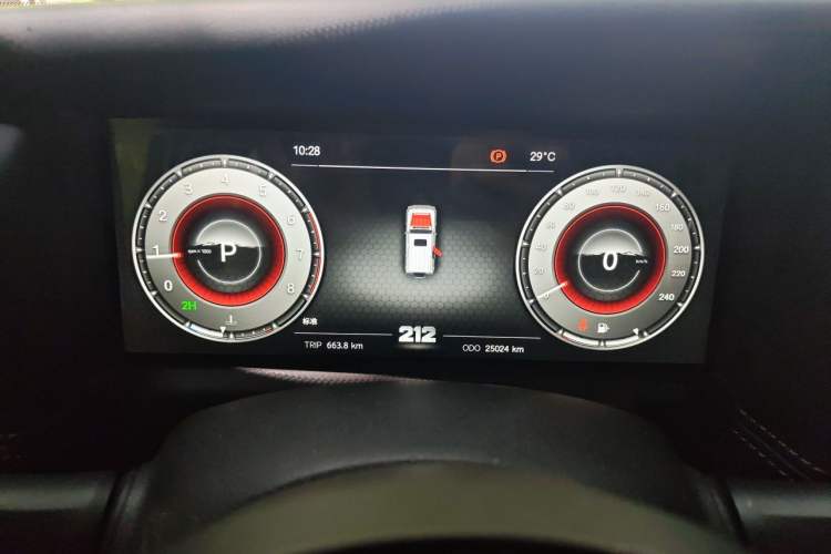 Used 212 T01 2024 2.0T Mechanic Instrument Cluster