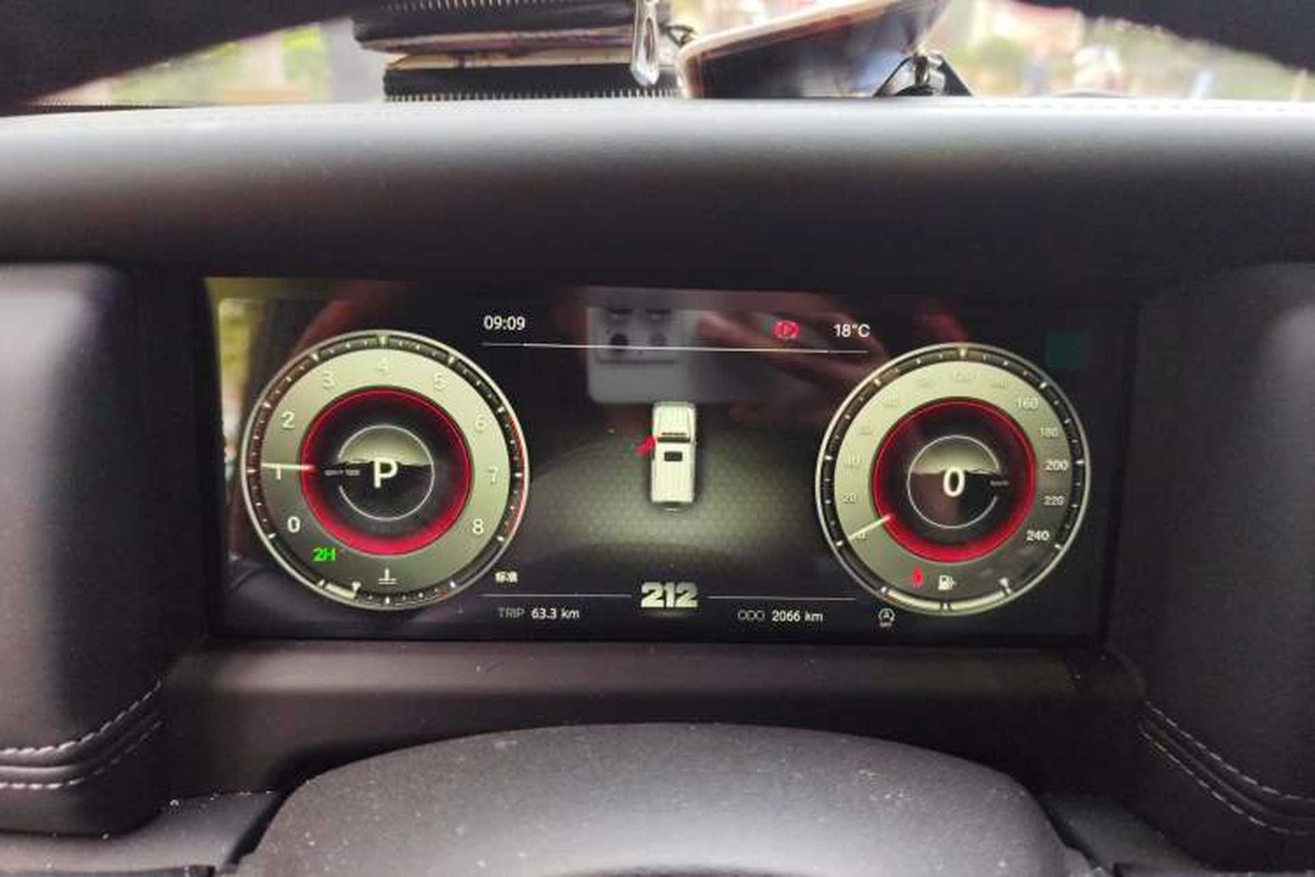 Used 212 T01 2024 2.0T Mechanic Instrument Cluster