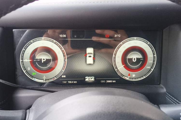 Used 212 T01 2024 2.0T Mechanic Instrument Cluster