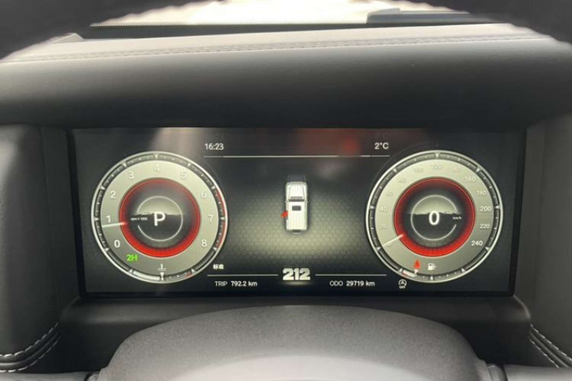 Used 212 T01 2024 2.0T Mechanic Instrument Cluster