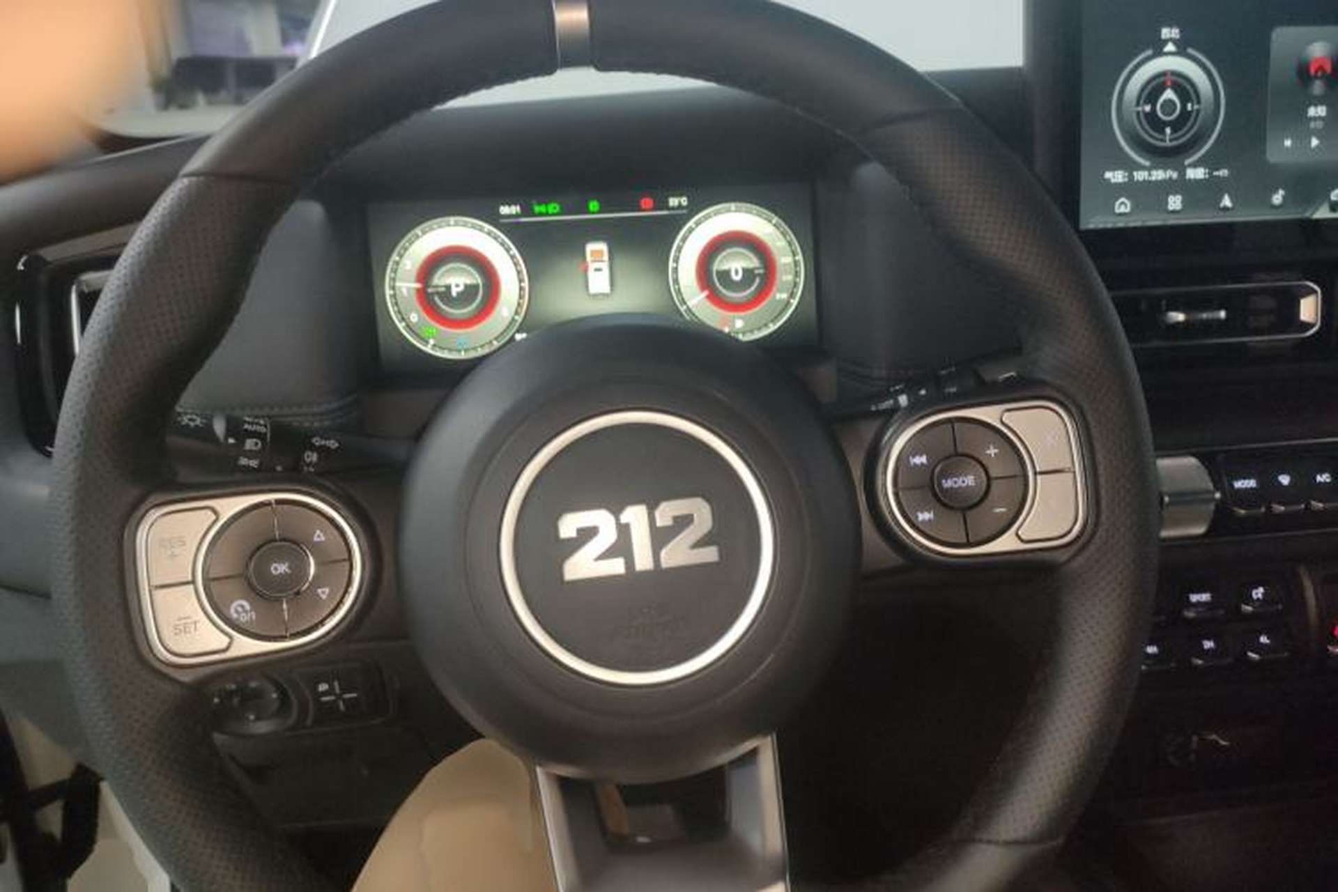 Used 212 T01 2024 2.0T Mechanic Steering Wheel