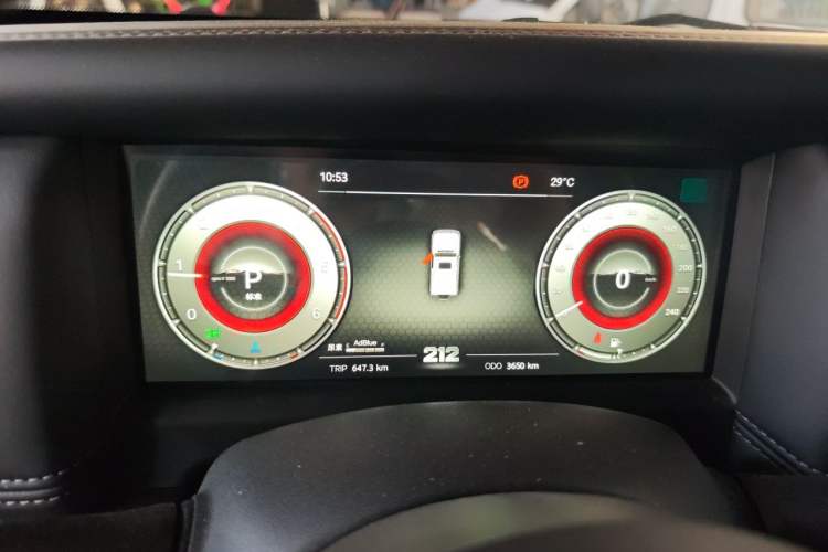 Used 212 T01 2025 Model 2.0T Diesel Instrument Cluster