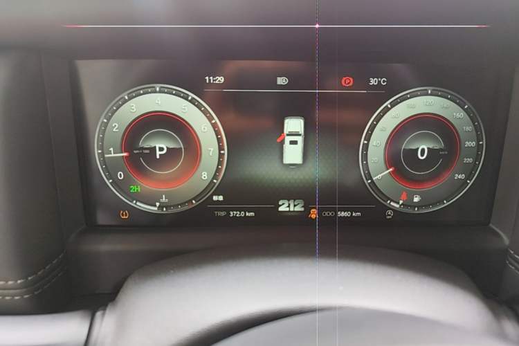 Used 212 T01 2025 2.0T Changfeng Instrument Cluster