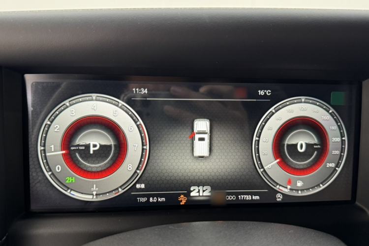 Used 212 T01 2025 2.0T Changfeng Instrument Cluster