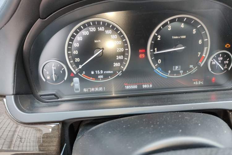 Used AC Schnitzer 7 Series 2011 ACS7 40i Odometer Close Up