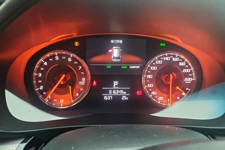 Used Acura CDX 2021 1.5T Two-Wheel Drive Deluxe Smart Safety Edition Instrument Cluster
