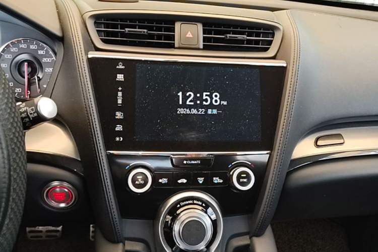 Used Acura CDX 2016 1.5T Two-Wheel Drive Enjoyment Edition Audio And AC Panel
