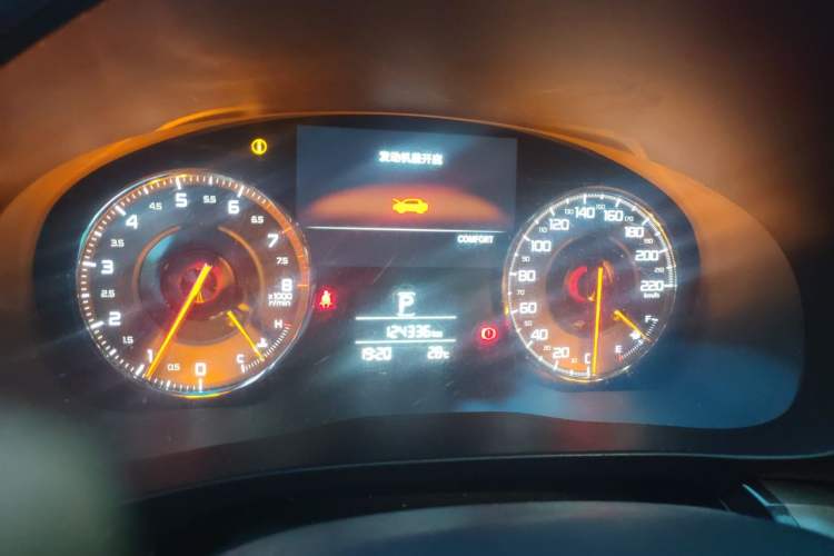 Used Acura CDX 2016 1.5T Two-Wheel Drive Deluxe Edition Instrument Cluster