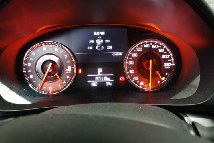 Used Acura CDX 2016 1.5T Two-Wheel Drive Deluxe Edition Instrument Cluster