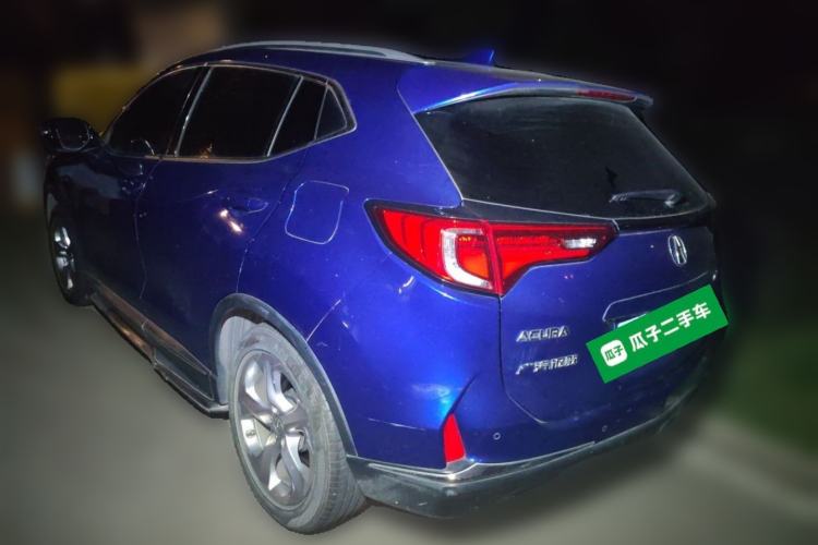 Used Acura CDX 2016 1.5T Two-Wheel Drive Deluxe Edition Rear Left 45 Deg