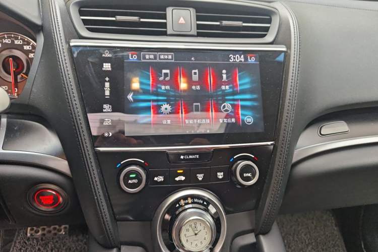 Used Acura CDX 2016 1.5T Two-Wheel Drive Enjoyment Version Audio And AC Panel