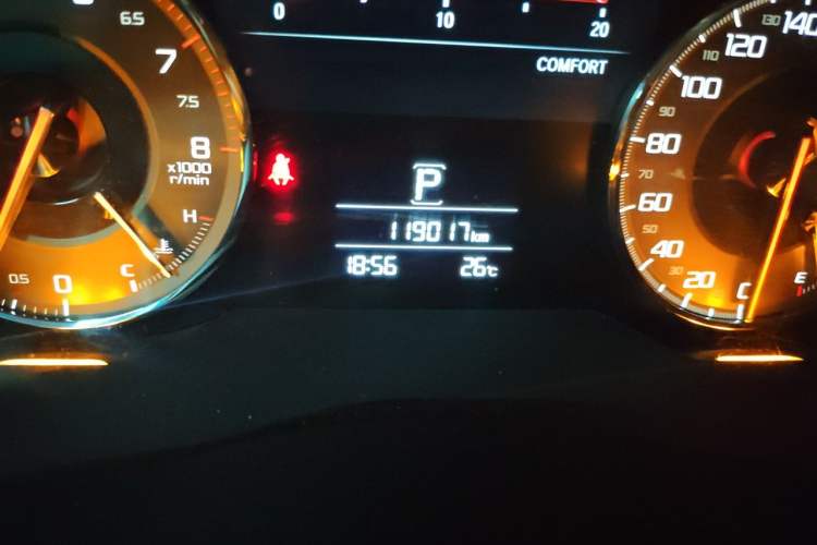 Used Acura CDX 2016 1.5T Two-Wheel Drive Enjoyment Version Odometer Close Up