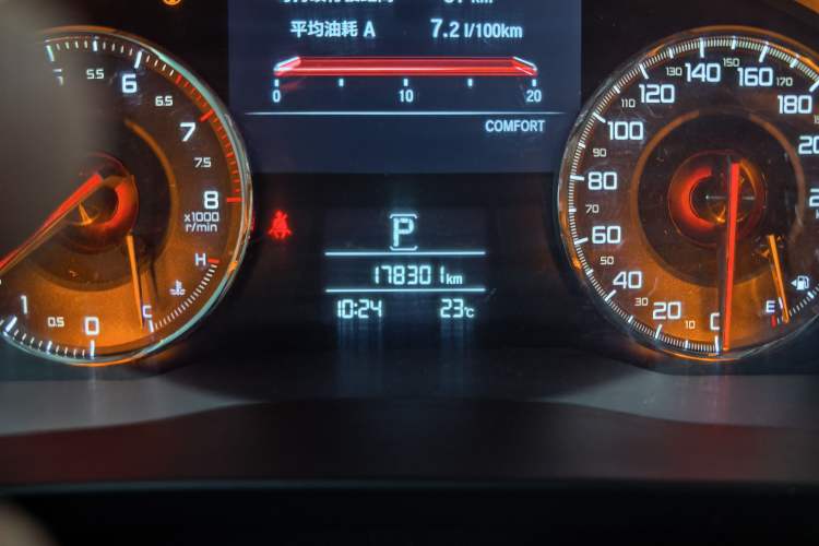 Used Acura CDX 2016 1.5T Two-Wheel Drive Enjoyment Version Odometer Close Up