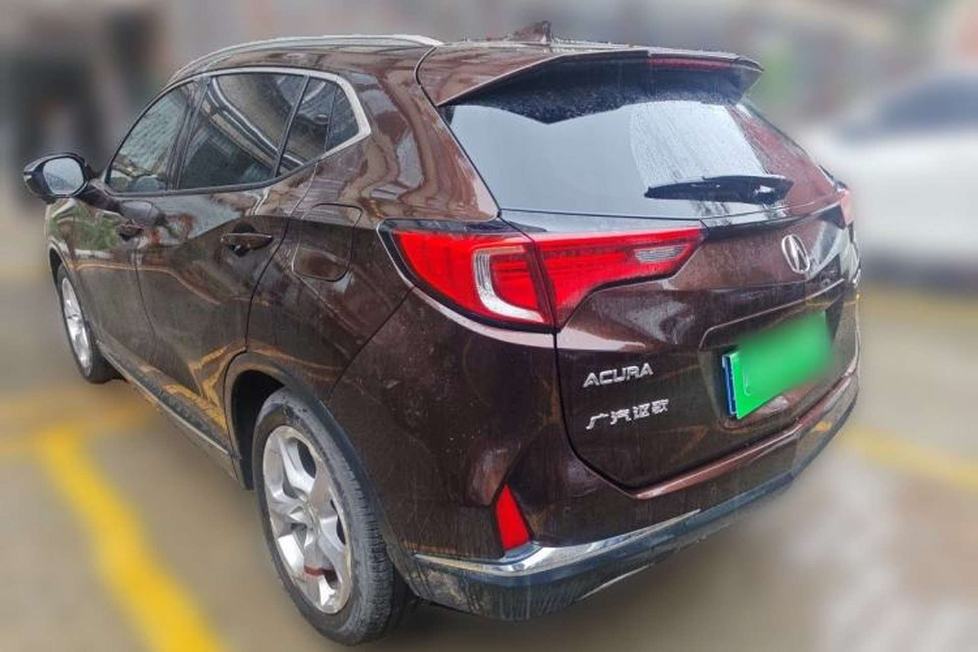Used Acura CDX 2016 1.5T Two-Wheel Drive Deluxe Edition Rear Left 45 Deg