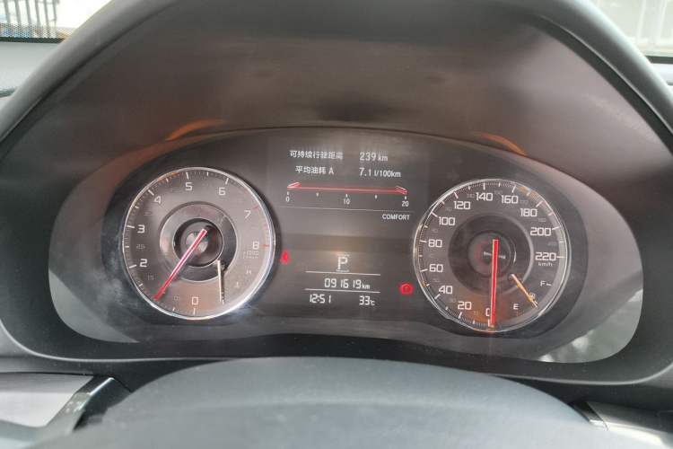Used Acura CDX 2016 1.5T Two-Wheel Drive Deluxe Edition Instrument Cluster