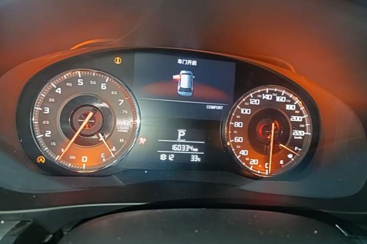 Used Acura CDX 2016 1.5T Four-Wheel Drive Luxury Edition Instrument Cluster