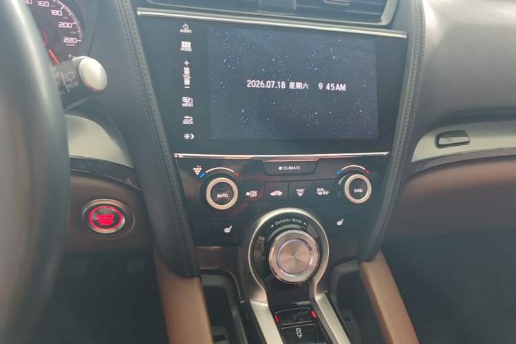 Used Acura CDX 2016 1.5T Two-Wheel Drive Deluxe Edition Audio And AC Panel
