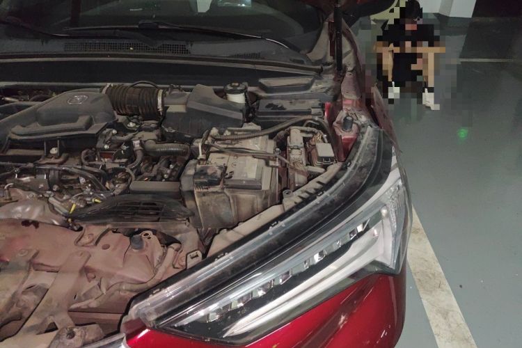 Used Acura CDX 2016 1.5T Two-Wheel Drive Deluxe Edition Engine Bay Left