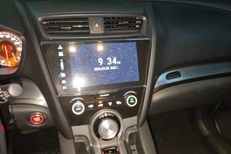 Used Acura CDX 2016 1.5T Two-Wheel Drive Enjoyment Edition Audio And AC Panel