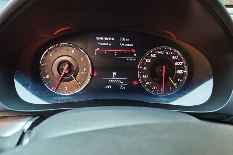 Used Acura CDX 2016 1.5T Two-Wheel Drive Deluxe Edition Instrument Cluster