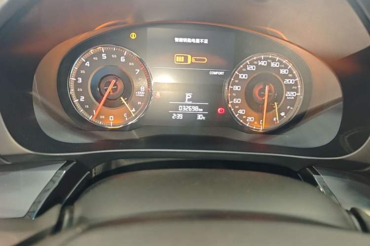Used Acura CDX 2016 1.5T Two-Wheel Drive Enjoyment Edition Odometer Close Up