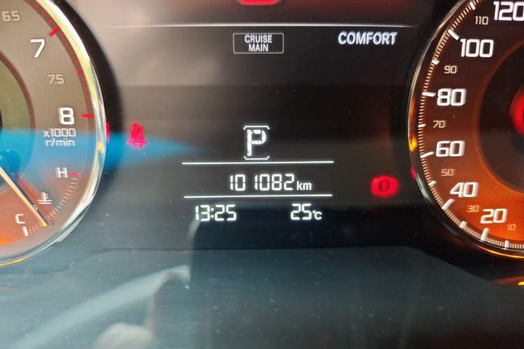 Used Acura CDX 2016 1.5T Two-Wheel Drive Enjoyment Edition Odometer Close Up
