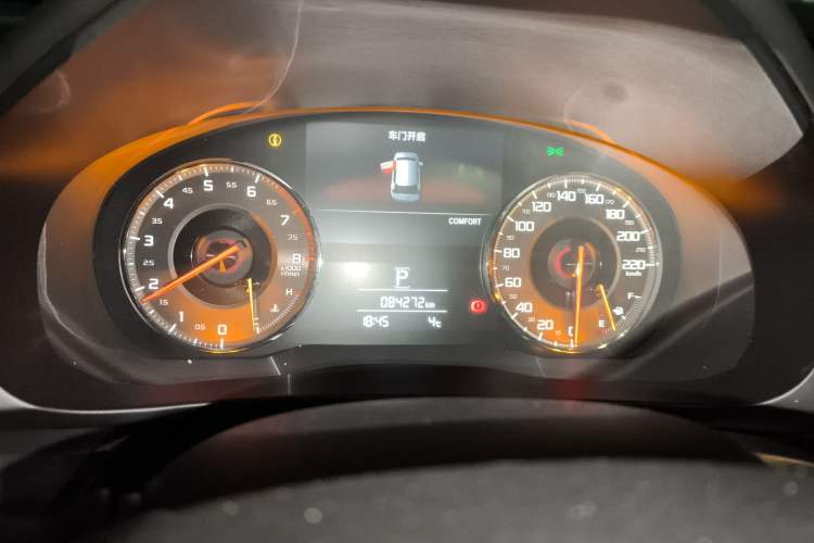 Used Acura CDX 2016 1.5T Four-Wheel Drive Smart Edition Odometer Close Up